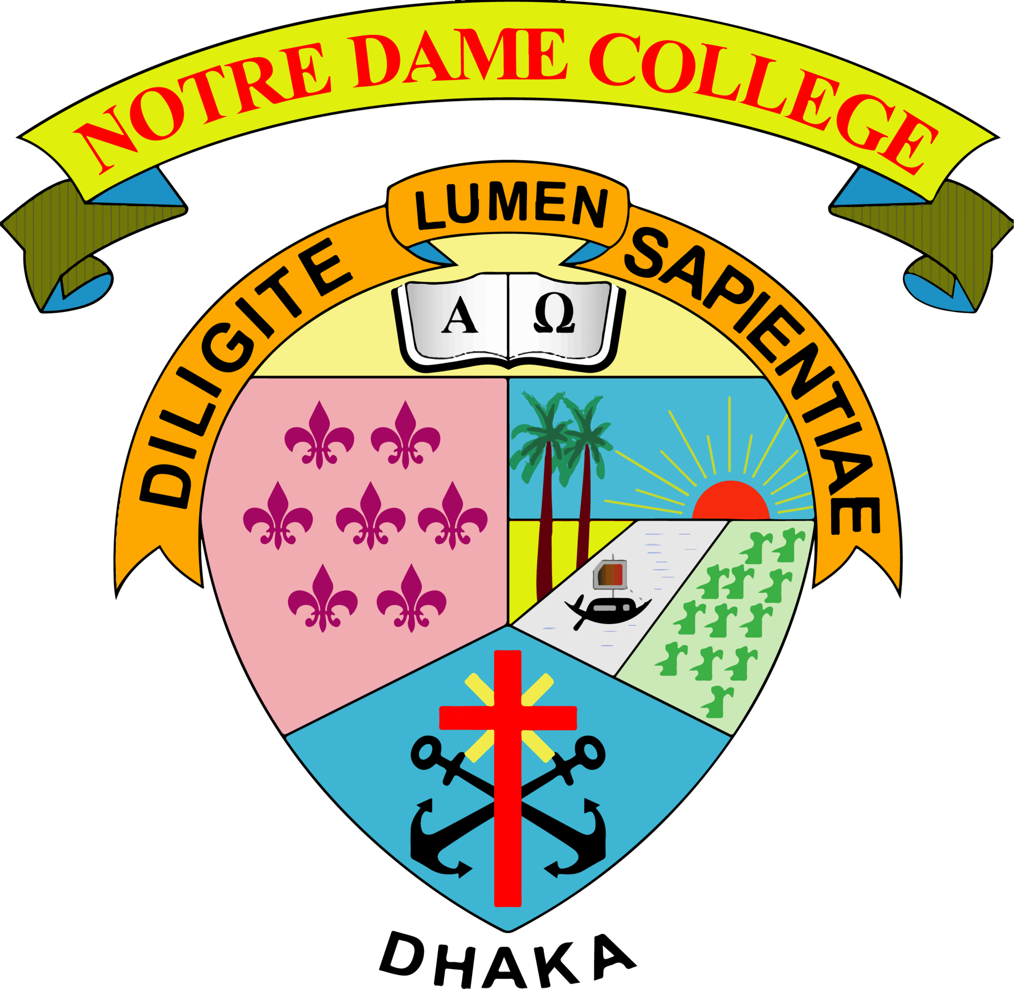 Notre Dame College logo